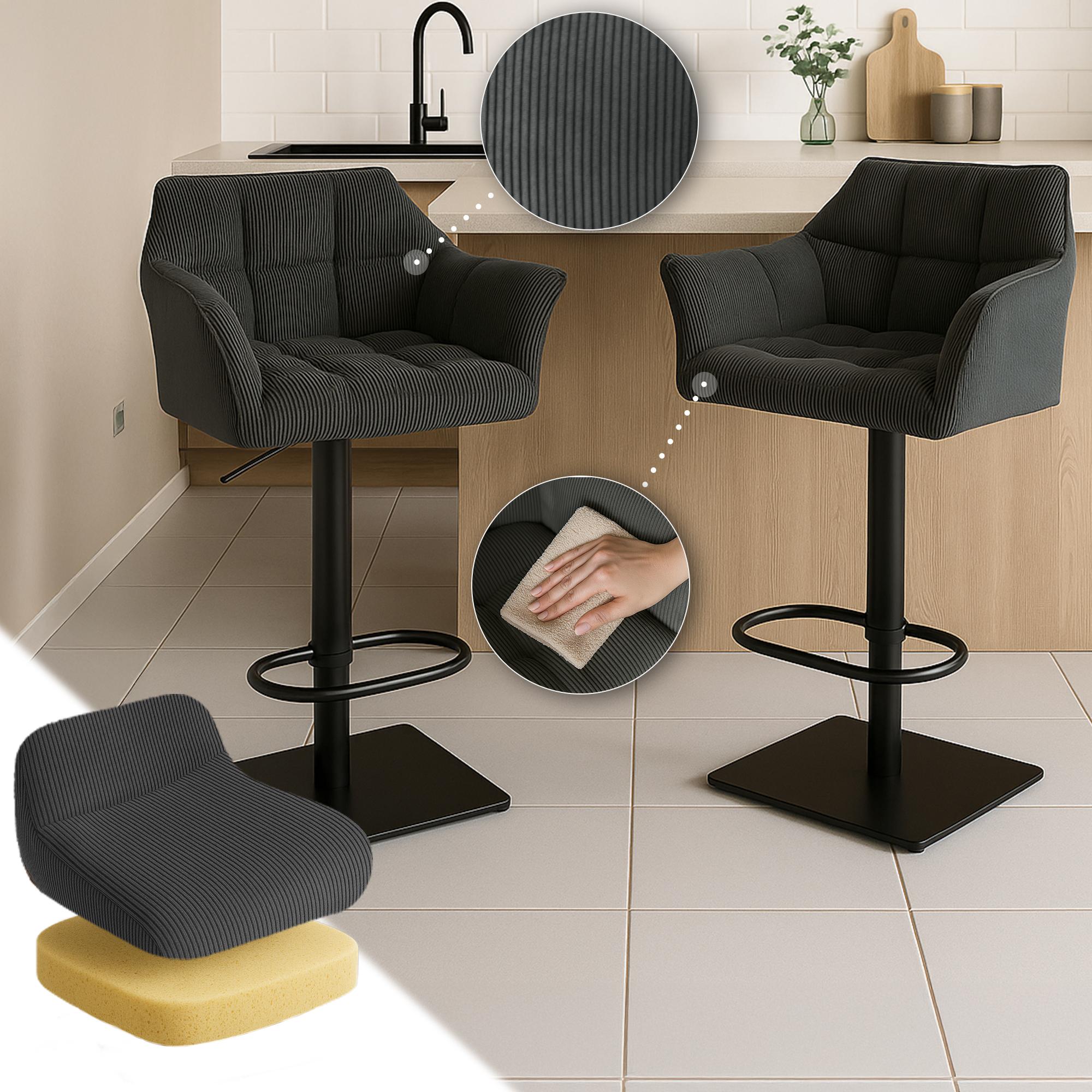 Barhocker Damaso B Cord