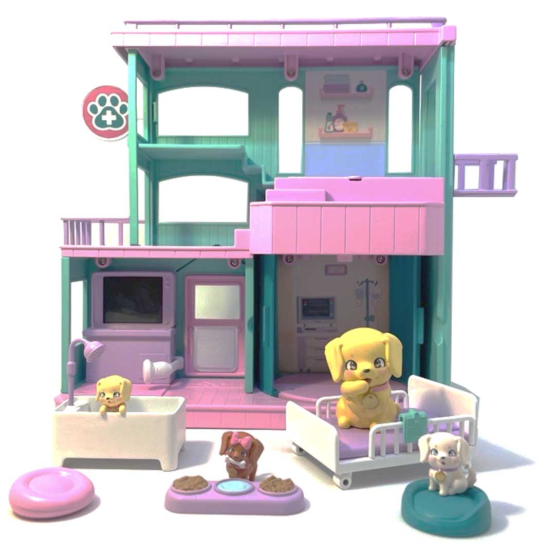 Moose Toys Sammel- & Spielfiguren Little Live Pets: Mama Surprise Families S1 Baby Care Clinic