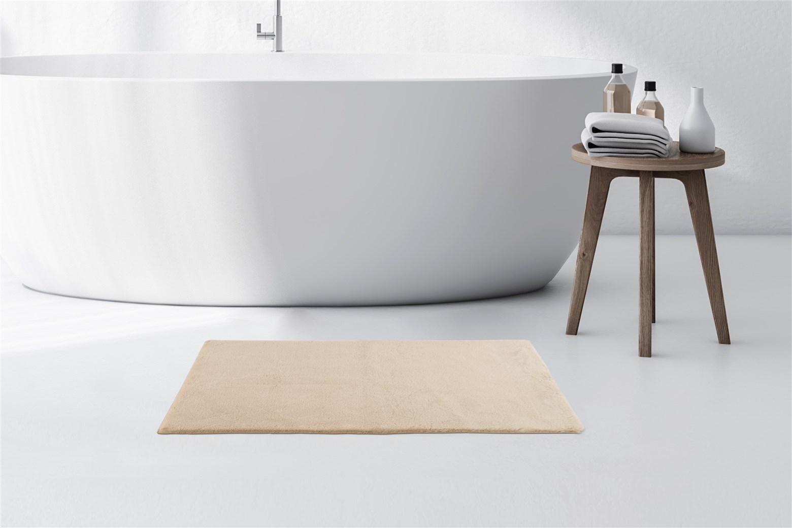 Badematte Badematte Rabbit Light 425 Beige 50cm x 90cm