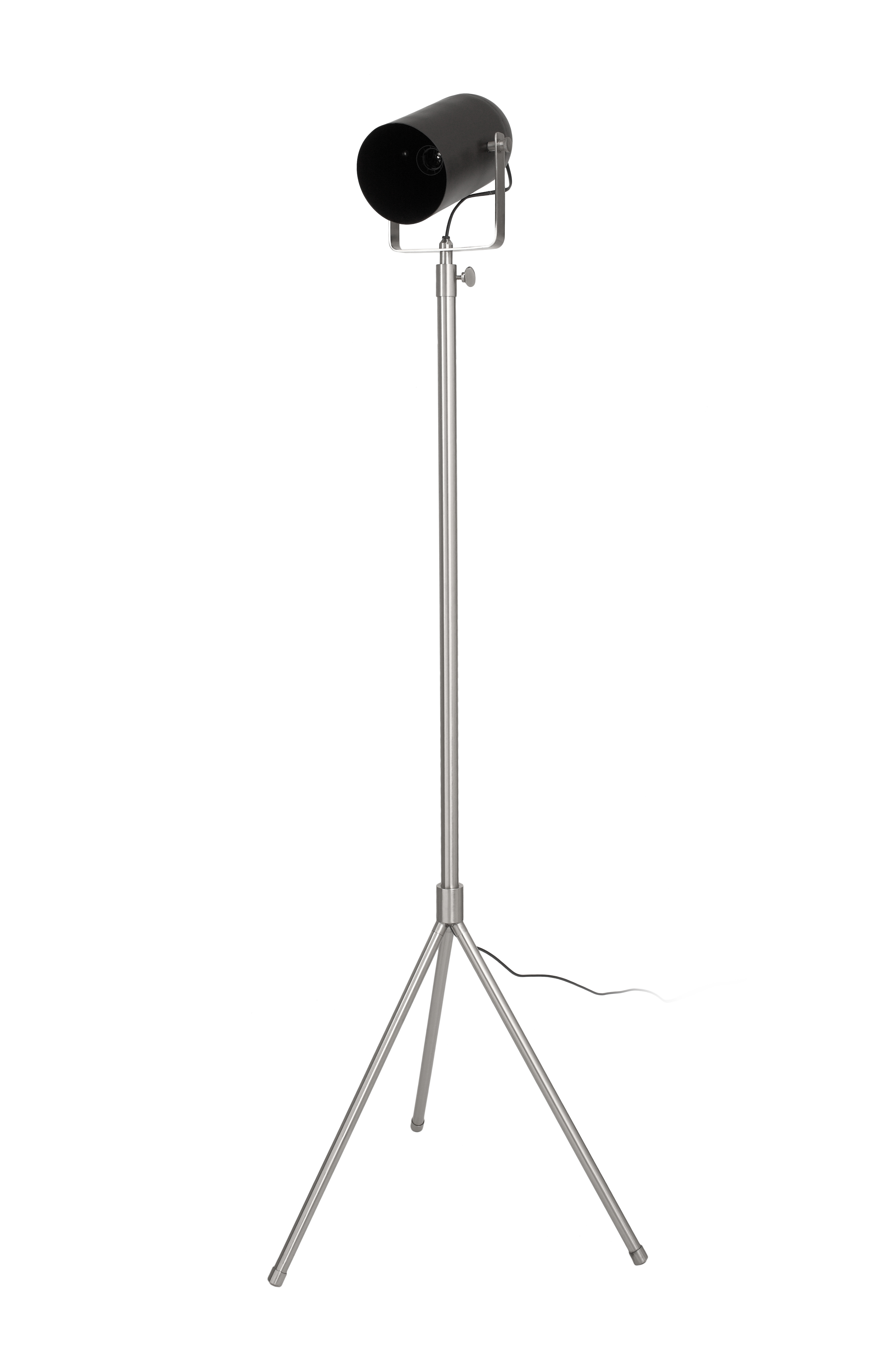 Leuchten Stehlampe Celeste 425 Schwarz / Silber
