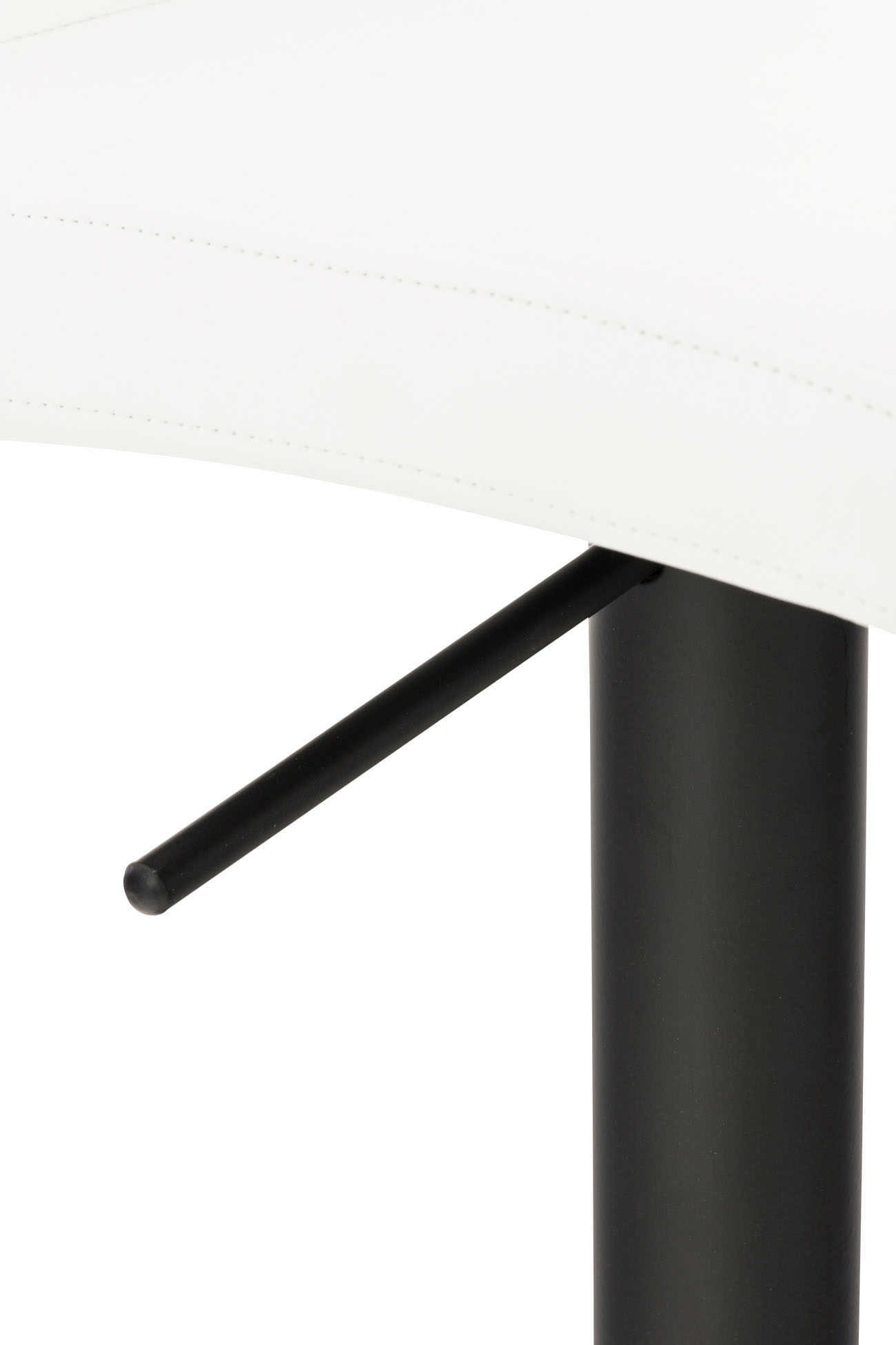 2er Set Barhocker Cadiz Kunstleder schwarz