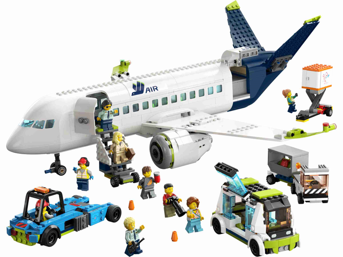 LEGO® Bau- & Konstruktionsspielzeug LEGO® 60367 - City Passagierflugzeug (913 Teile)