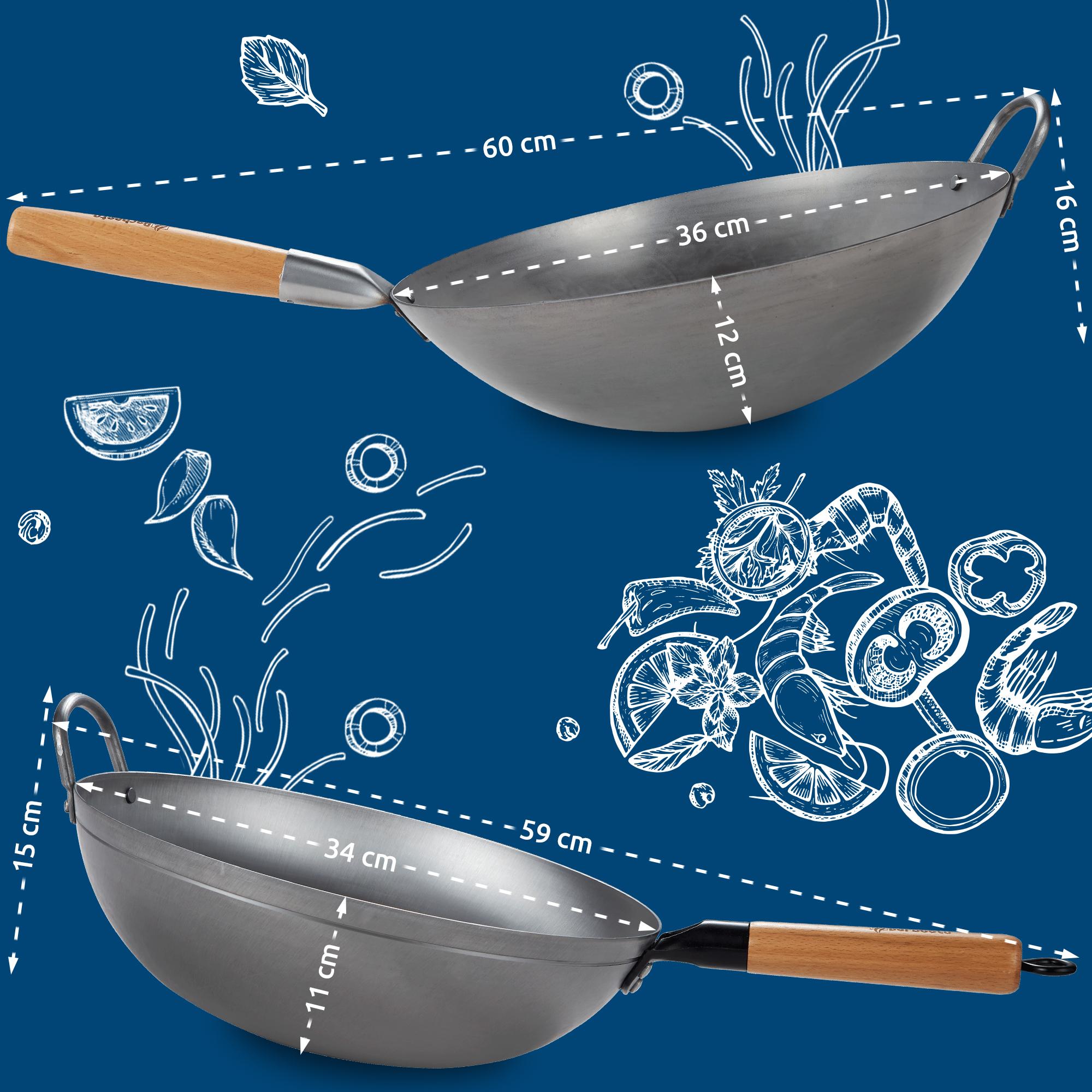 Wok Set Flach