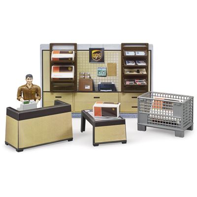 BRUDER Modelle & Fahrzeuge Bruder 62250 - bworld UPS Paketshop