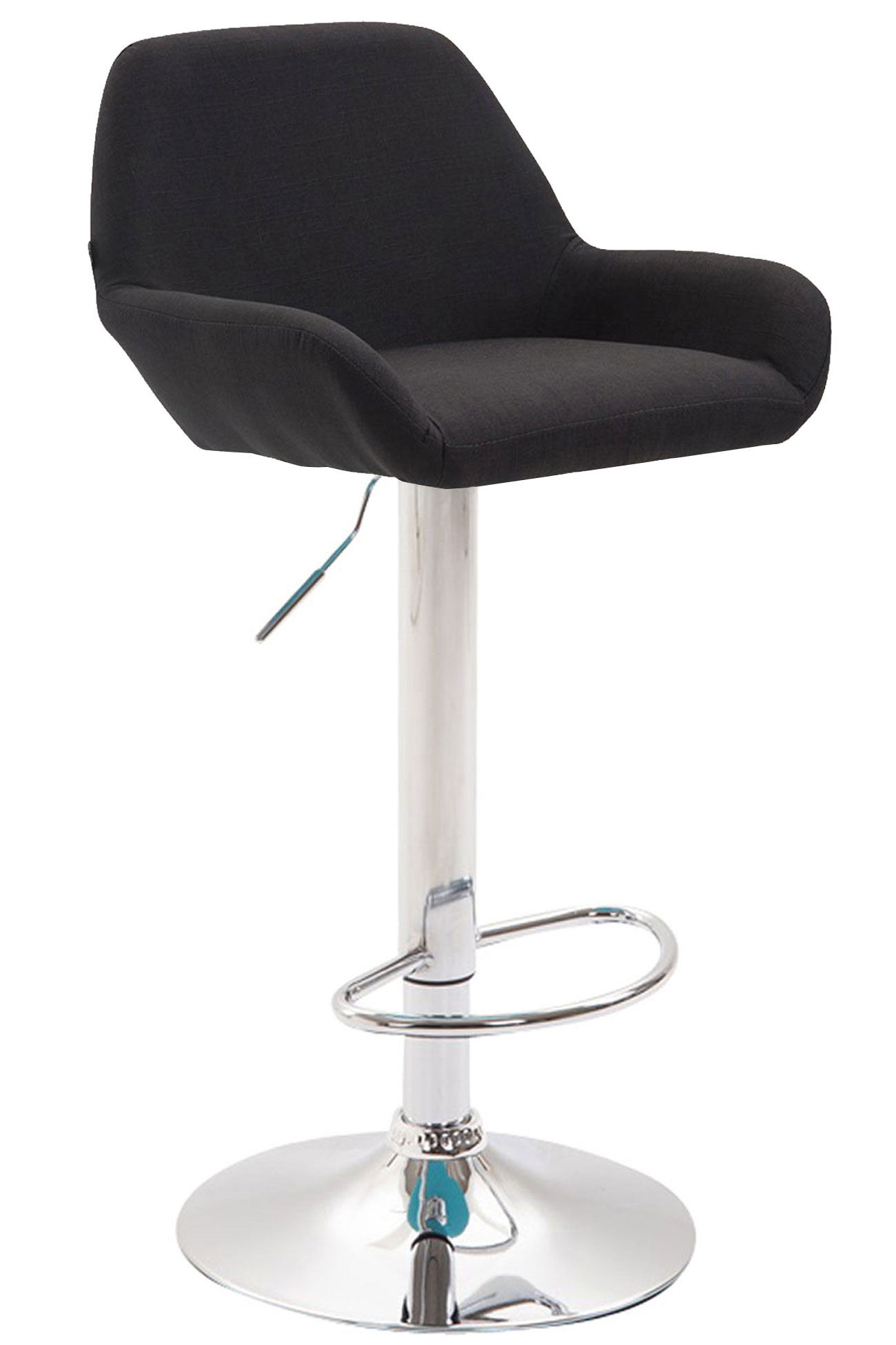 Barhocker Braga Stoff chrom