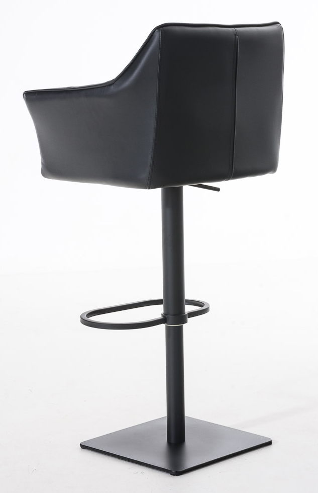 2er Set Barhocker Damaso Kunstleder schwarz