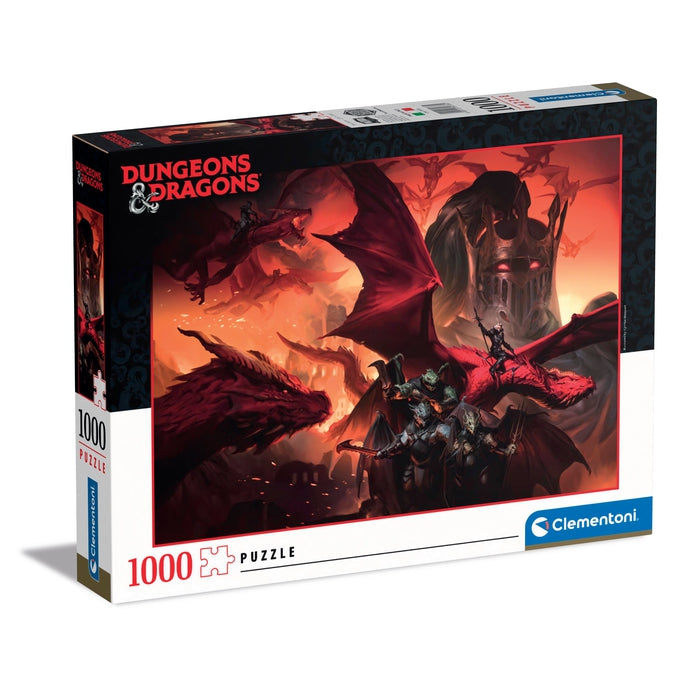 Clementoni Puzzles Clementoni 39733 - 1000 Teile Puzzle Dungeons & Dragons
