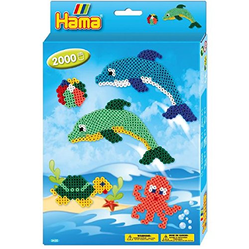 Hama Bastel- & Kreativspielzeug HAMA 3435 - kleine Geschenkpackung: Delfine