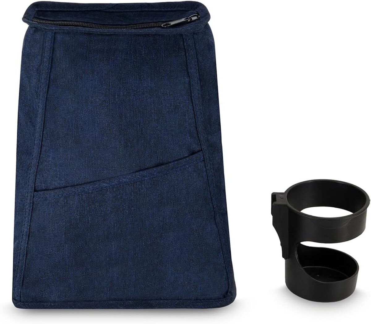 MoMi IVI Kinderdreirad 3-in-1 Blau – 360° drehbarer Sitz, 3-Punkt-Gurt, höhenverstellbare Schiebestange, Sonnendach, PU-Räder, Frontkorb – ab 9 Monaten