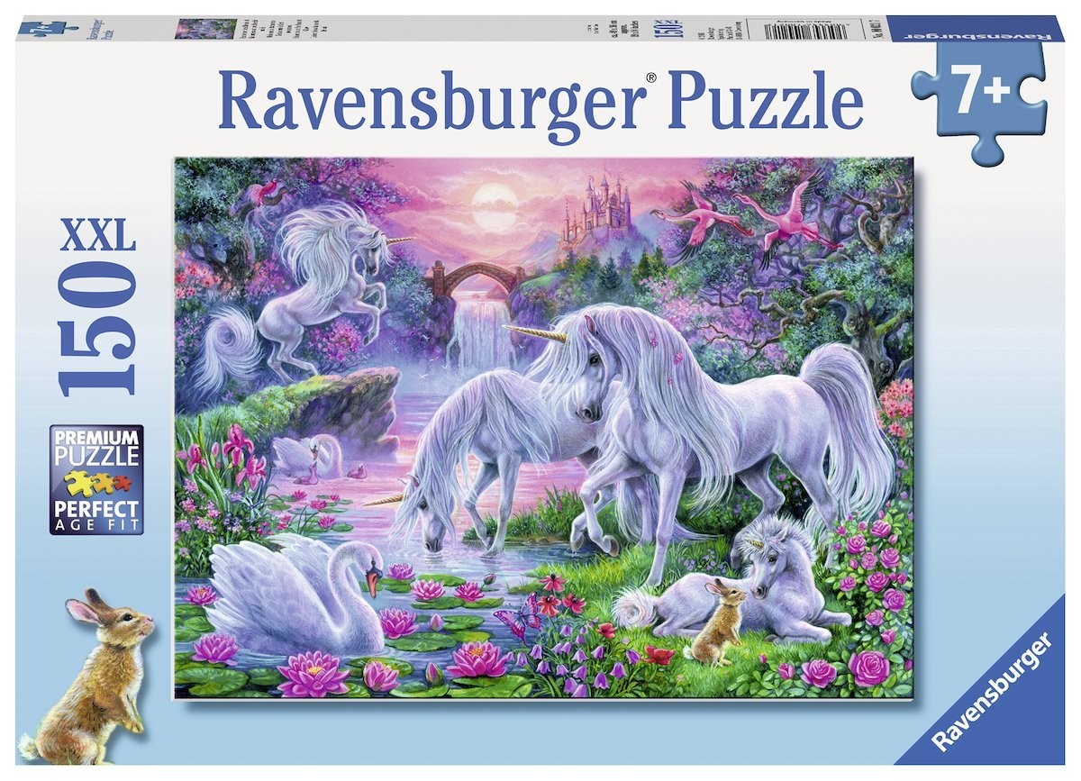 Ravensburger Puzzles Einhörner im Abendrot - XXL Puzzle 150 Teile