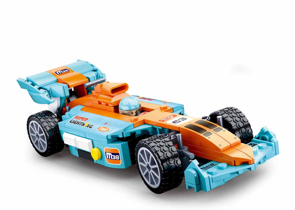 Sluban Modelle & Fahrzeuge Sluban M38-B0763 - Racing Team - Rennwagen