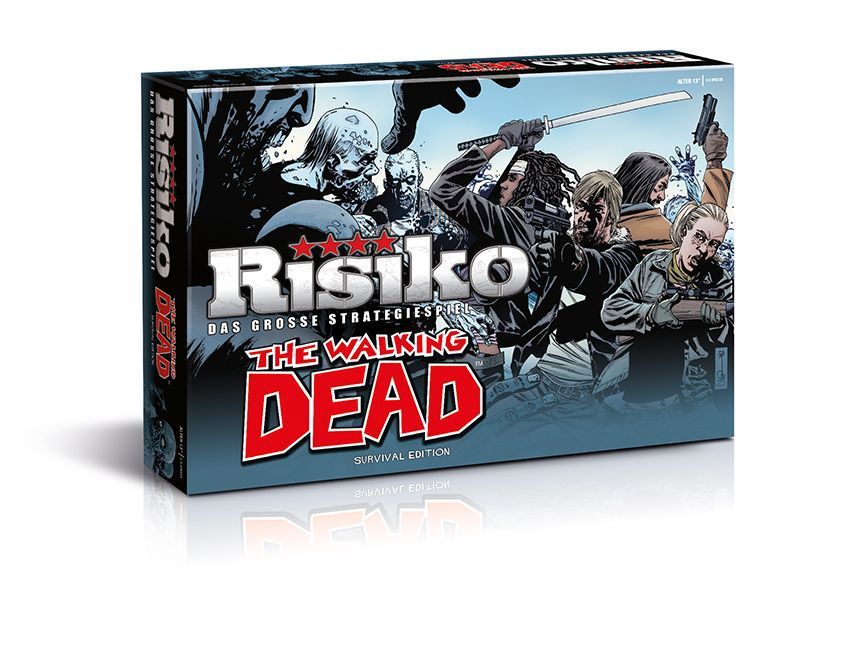 Winning Moves Deutschland GmbH Unterhaltungsspiele Winning Moves 10746 - Risiko: The Walking Dead - Brettspiel