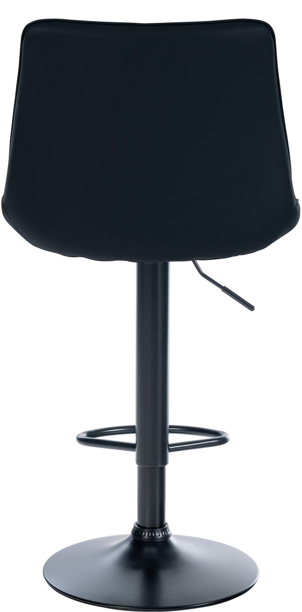 2er Set Barhocker Toni Kunstleder schwarz