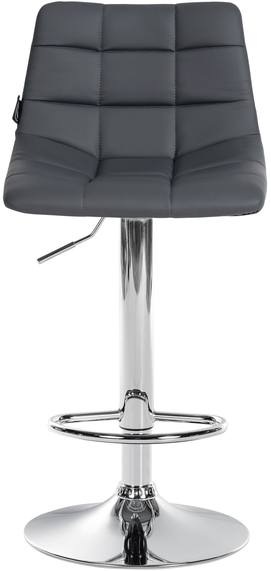 2er Set Barhocker Jerry Kunstleder chrom