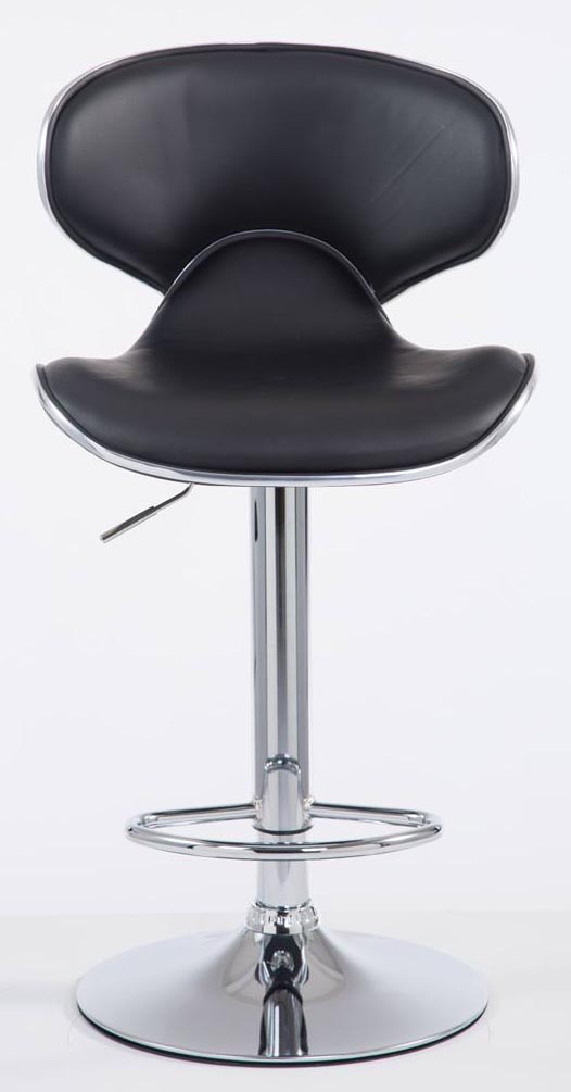 2er Set Barhocker Las Vegas V2 Kunstleder chrom