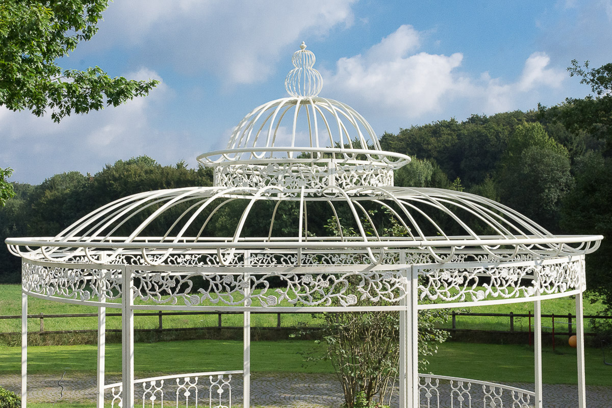 Luxus Pavillon Romantik rund 500 cm