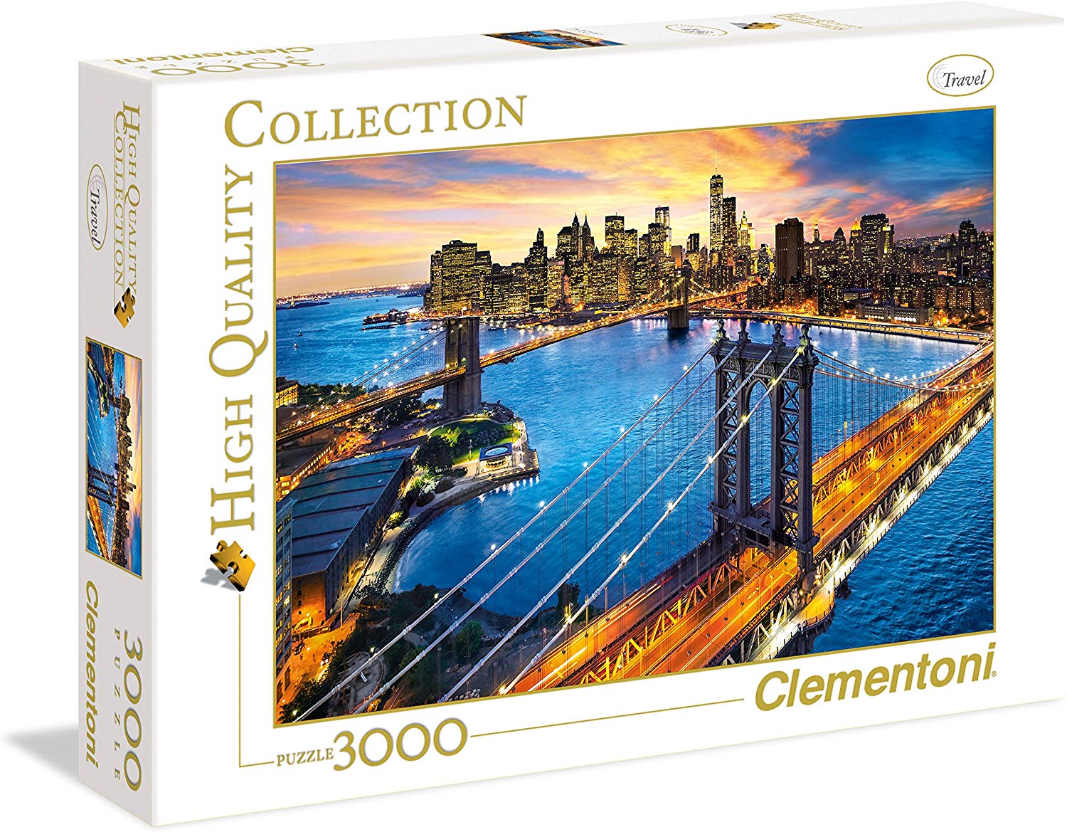 Clementoni Puzzles High Quality Collection - 3000 Teile Puzzle - New York