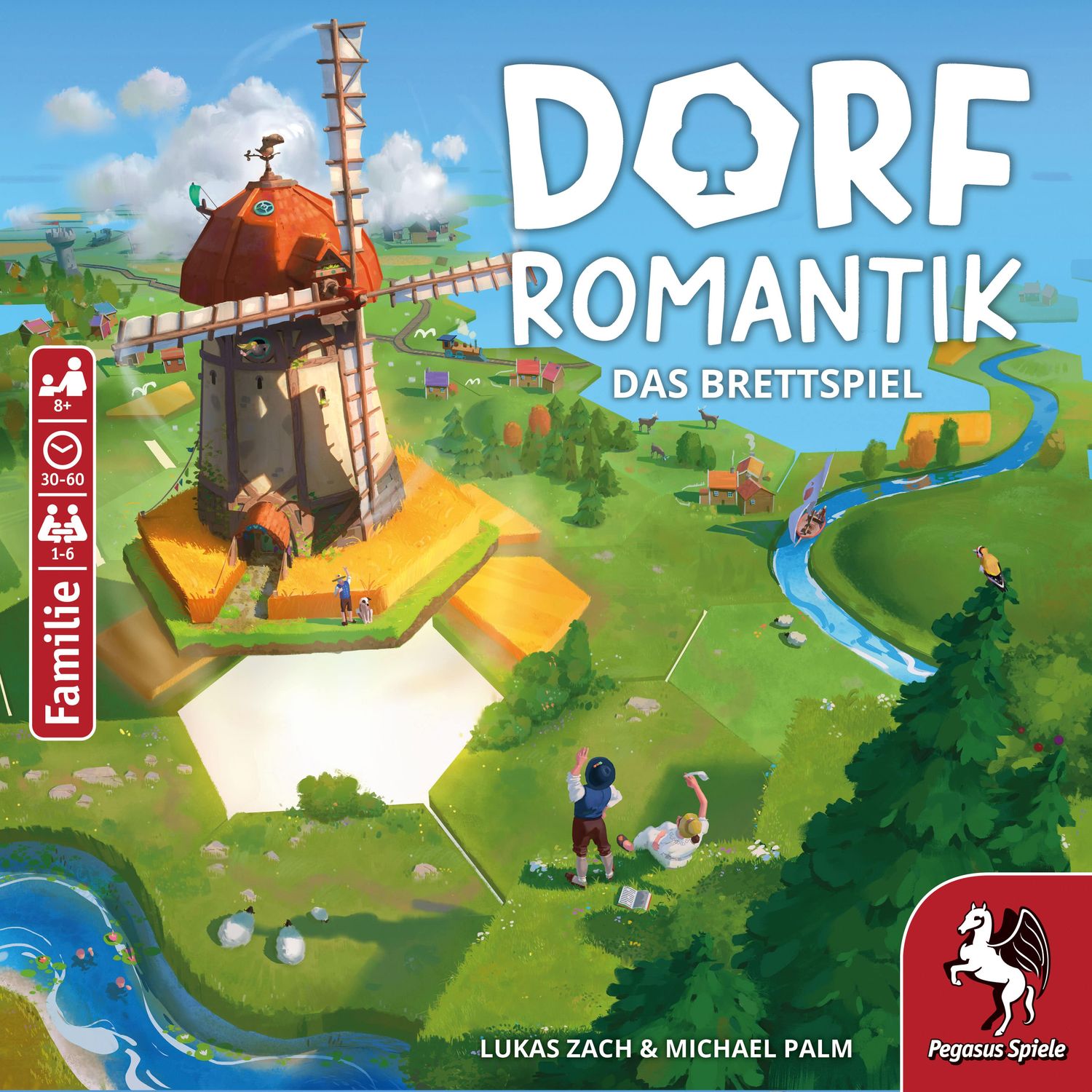 Pegasus Brettspiele & Gesellschaftsspiele Pegasus Spiele 51240G - Dorfromantik - Brettspiel