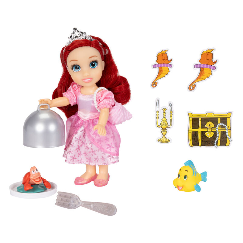 Jakks Pacific Puppen & Zubehör Disney Arielle die Meerjungfrau " Sea and Land" - Puppe - 15 cm