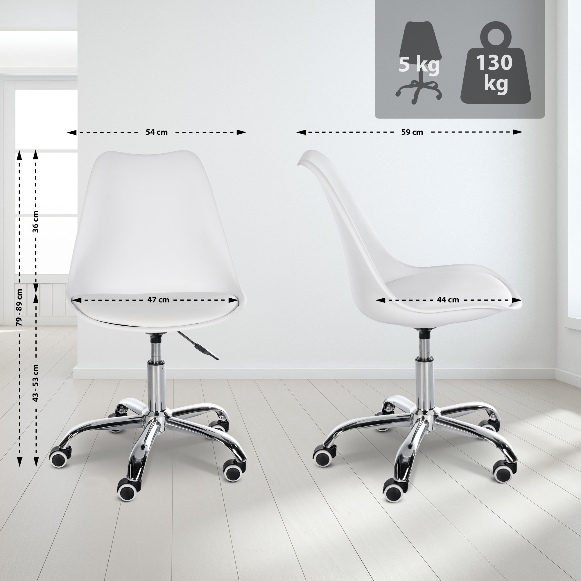 CLP Trading GmbH Arbeitshocker Laflin – Ansicht 2
