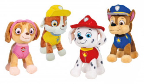 FAMOSA Plüschfiguren Paw Patrol - Plüschfiguren 4-fach sort., 37cm