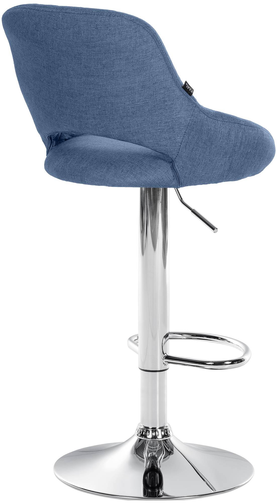 Barhocker Milet Stoff chrom