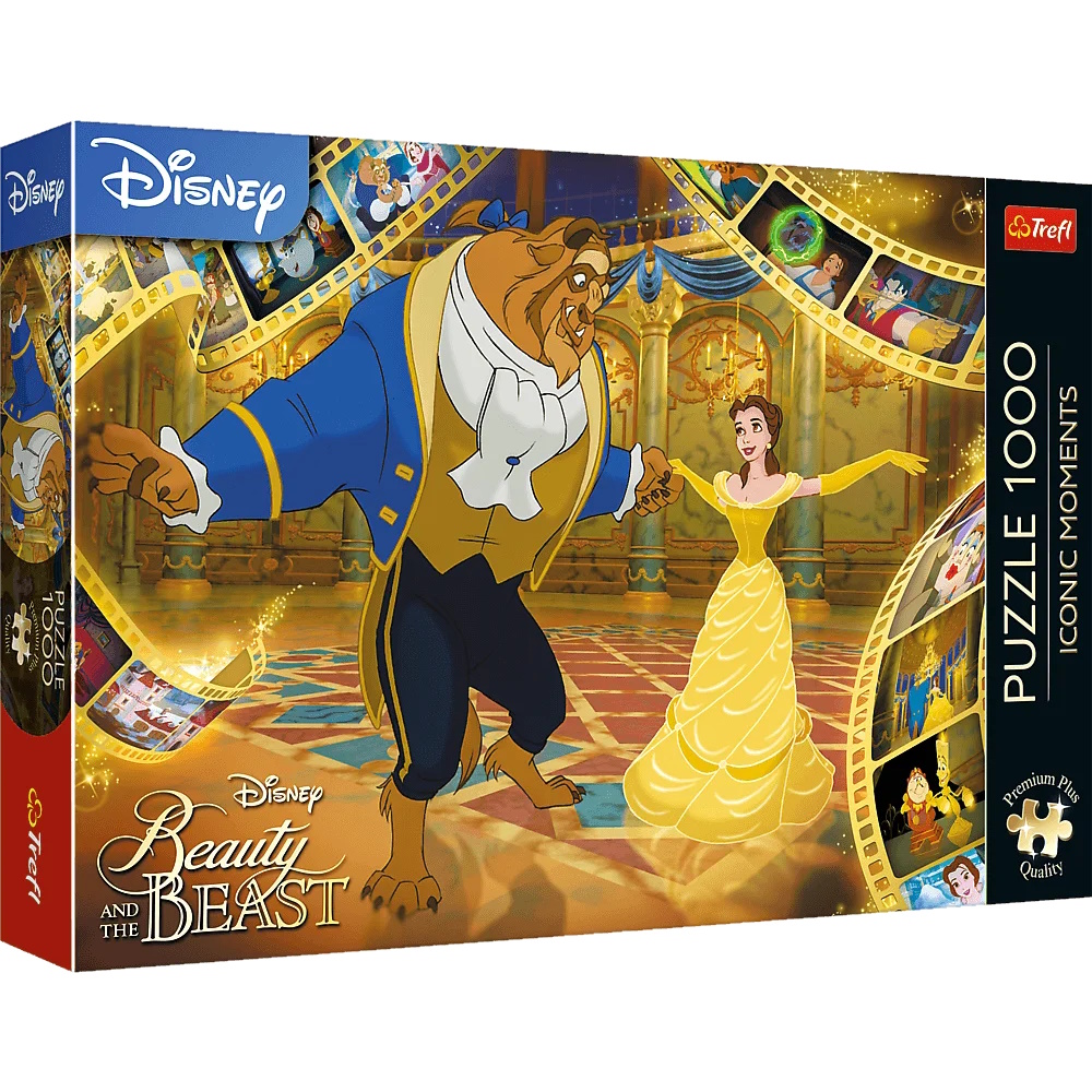 Trefl Puzzles Disney Die Schöne und das Biest - Puzzle Premium Plus 1000 Teile