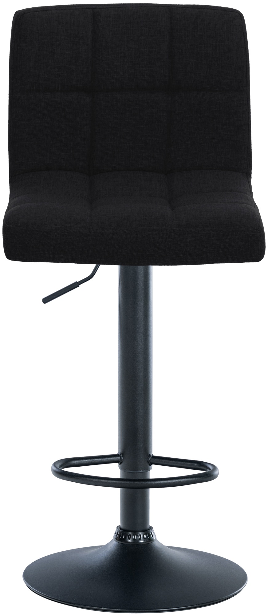 2er Set Barhocker Calma Stoff schwarz