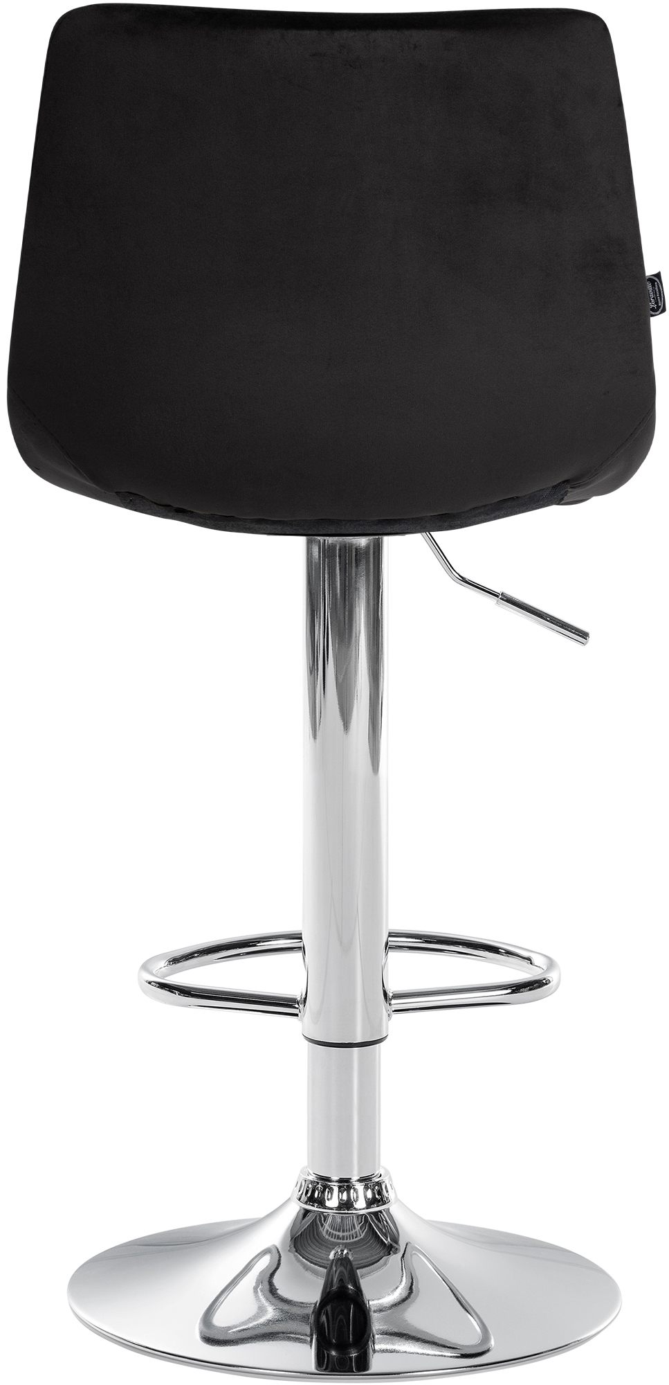 2er Set Barhocker Jerry Samt chrom