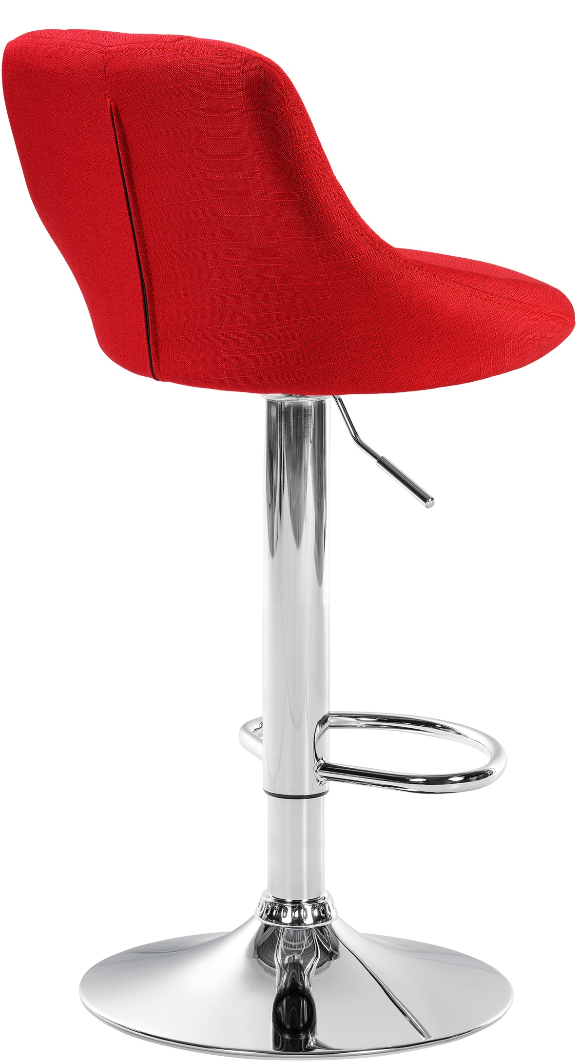 Barhocker Lazio Stoff chrom