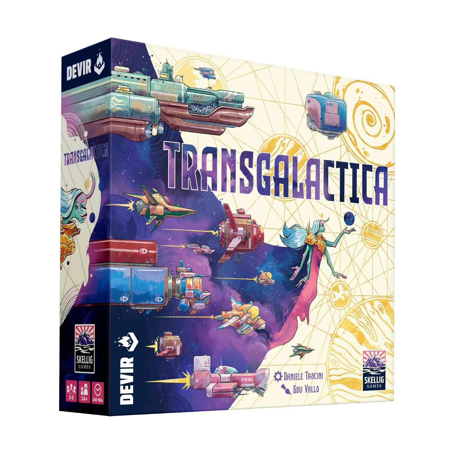 Skellig Games Brettspiele & Gesellschaftsspiele Transgalactica – Expertenspiel