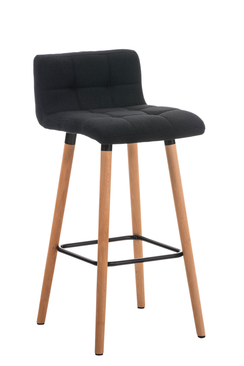 2er Set Barhocker Lincoln Stoff natura