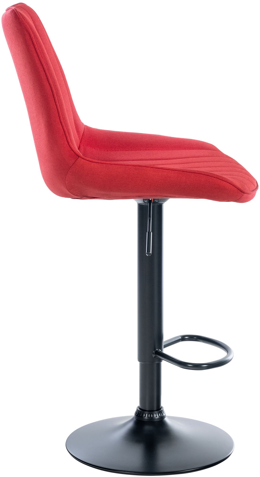 2er Set Barhocker Toni Stoff schwarz