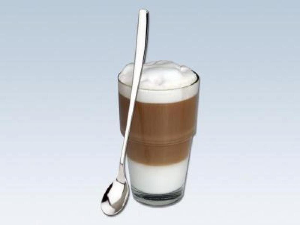 CHG Longdrink-/Joghurtlöffel im 12er Pack Latte Macciatto Löffel Joghurt langstielig