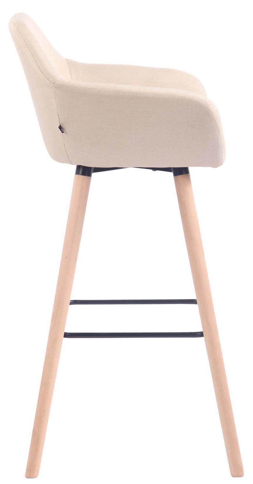 2er Set Barhocker Adelaide natura