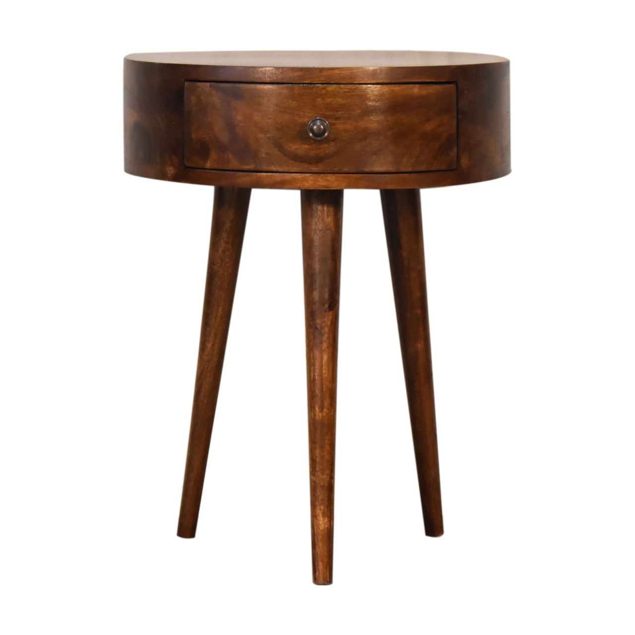 Nachttisch „Chestnut Semi Circle“