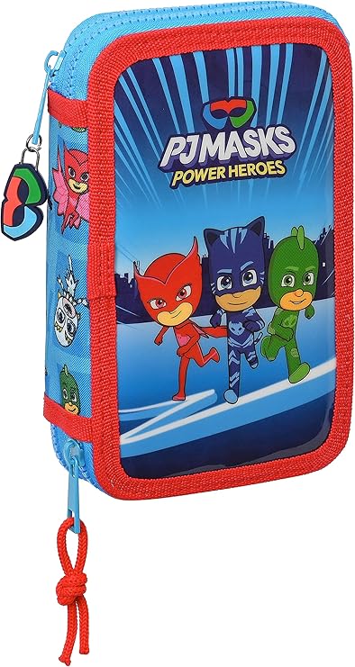 SAFTA Schreibwaren PJ Masks - Doppelmäppchen mit Inhalt - 20 cm
