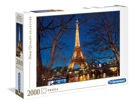 Clementoni Puzzles Clementoni 32554.2 - Paris - 2000 Teile Puzzle - High Quality Collection