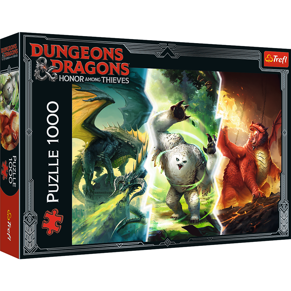 Trefl Puzzles Hasbro Dungeons & Dragons - Puzzle 1000 Teile