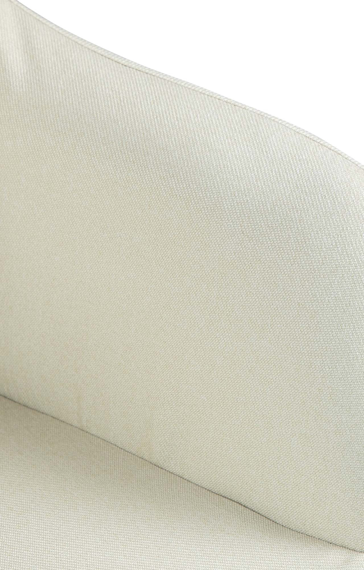 Barhocker Natoma Stoff weiß