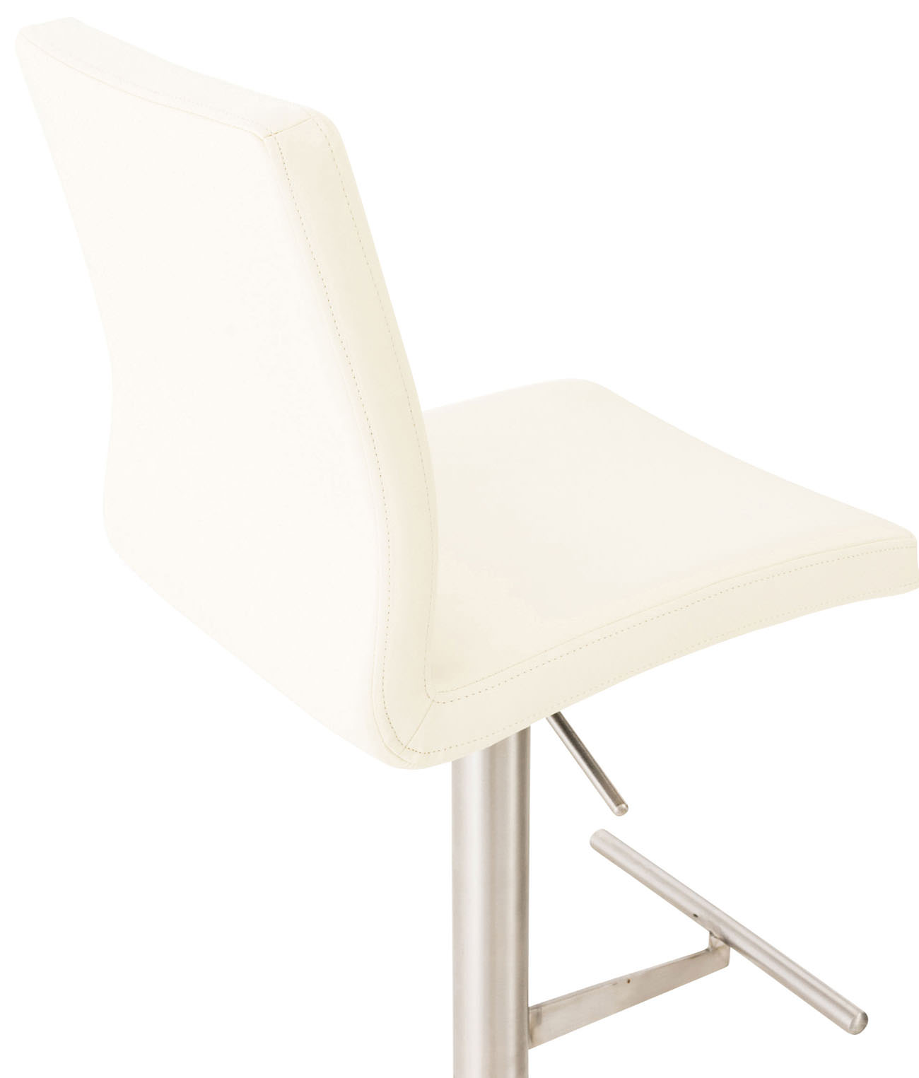 Barhocker Cadiz Kunstleder edelstahl