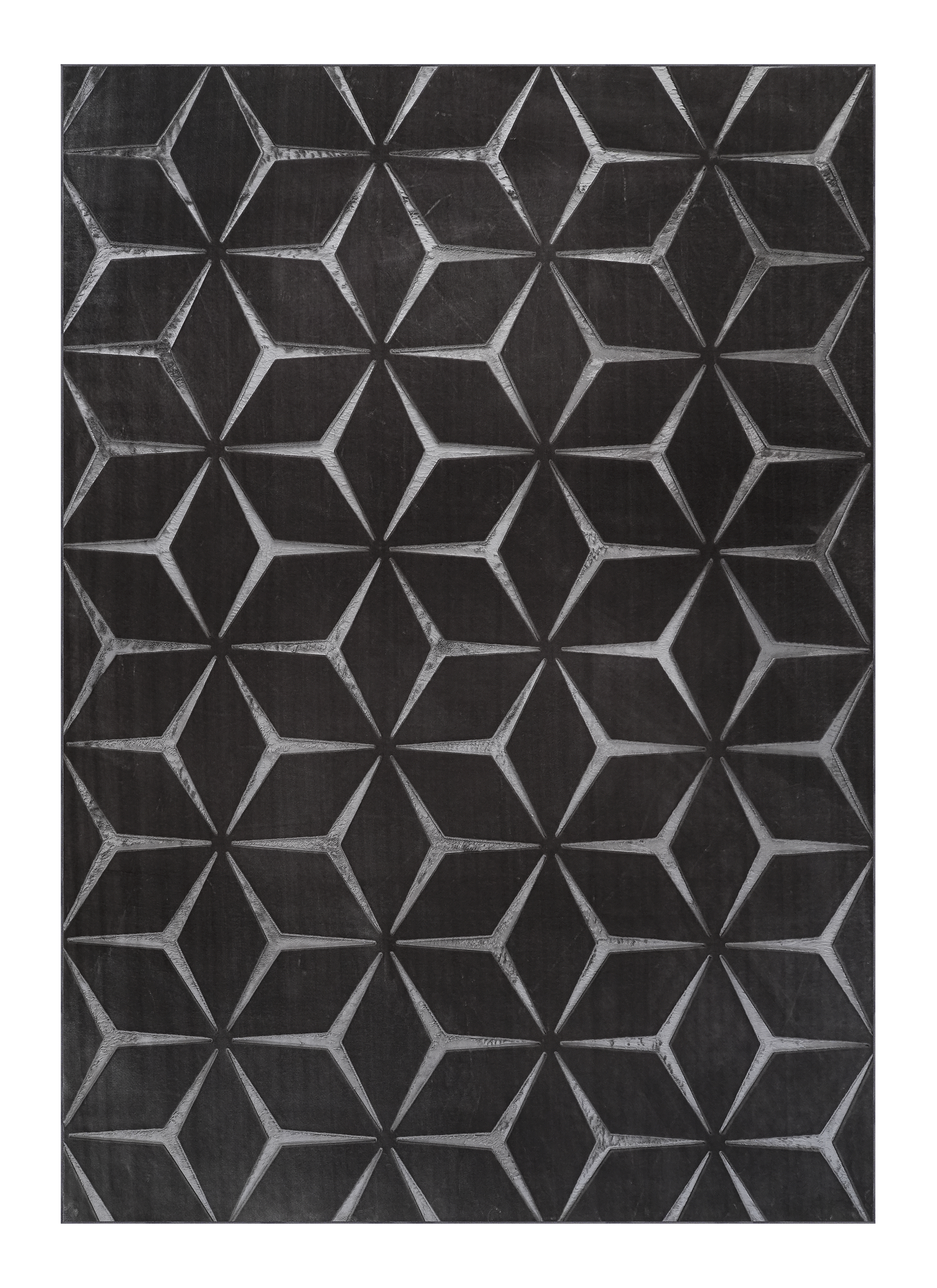 Teppich Calma 225 Anthrazit 80 x 150 cm