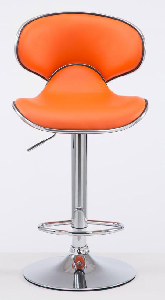 2er Set Barhocker Las Vegas V2 Kunstleder chrom