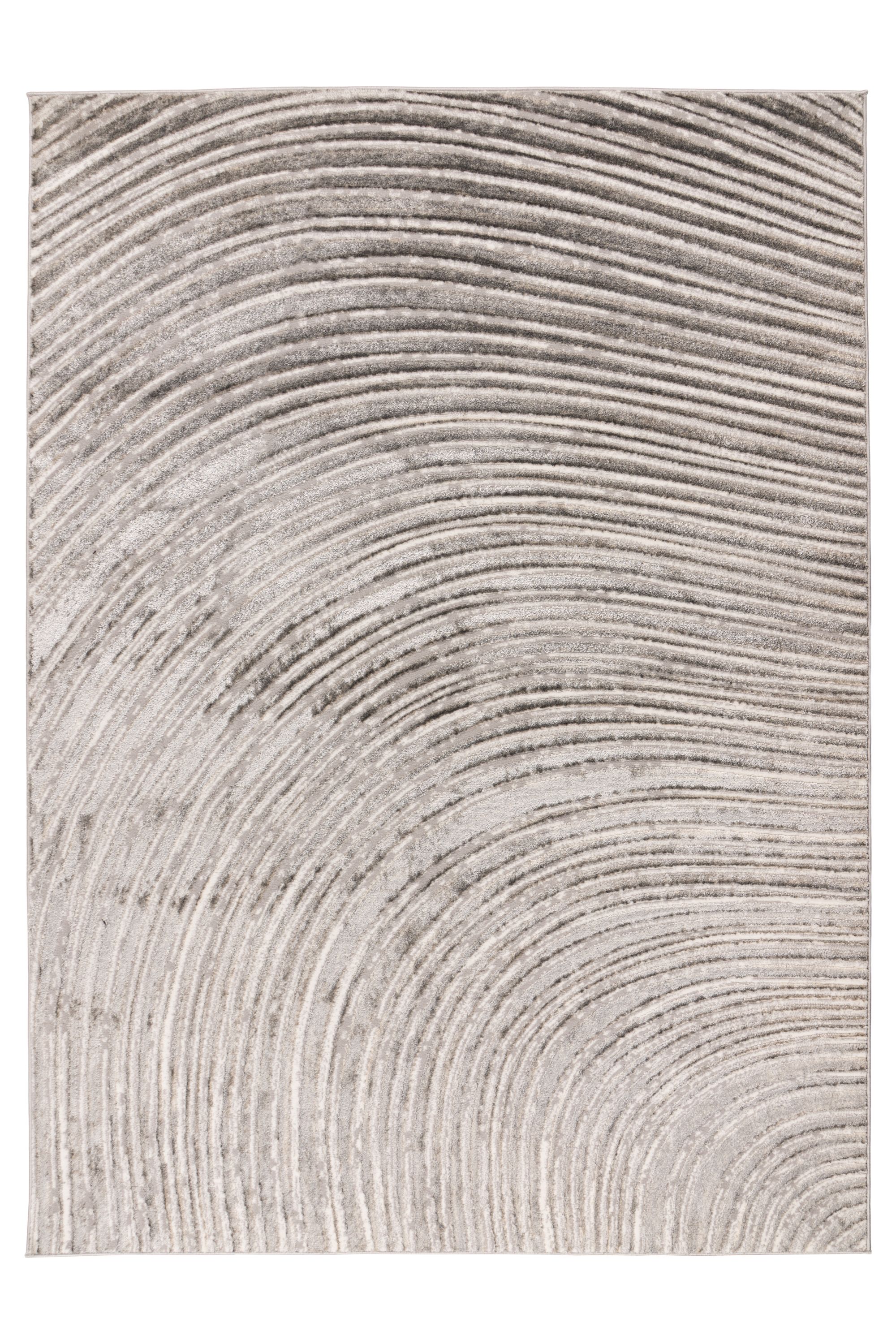 Teppich Chalk 425 Silber / Beige 120 x 170 cm