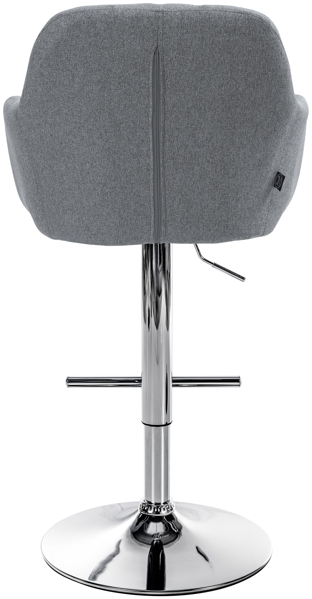 Barhocker Natoma Stoff chrom