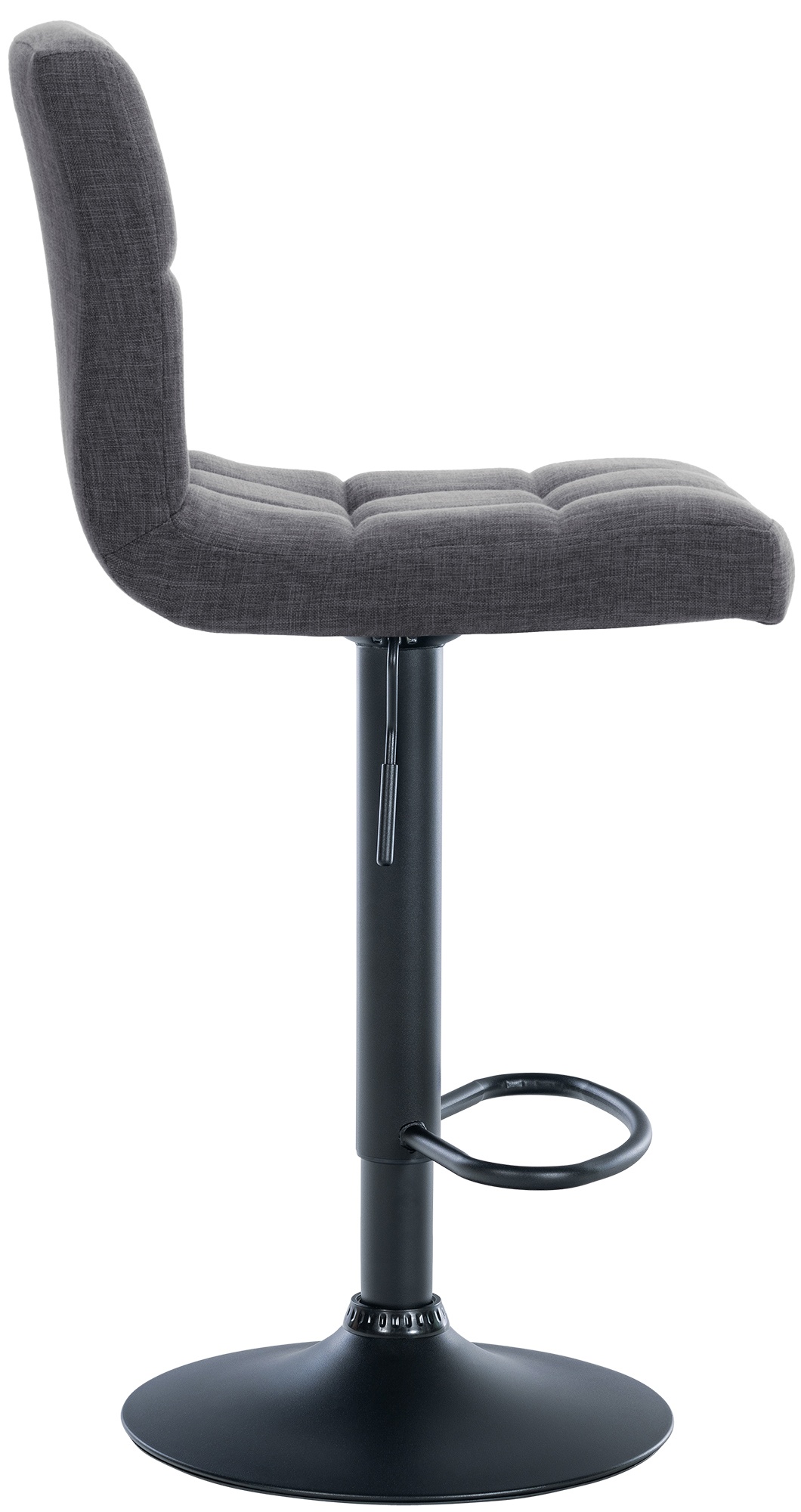 2er Set Barhocker Calma Stoff schwarz