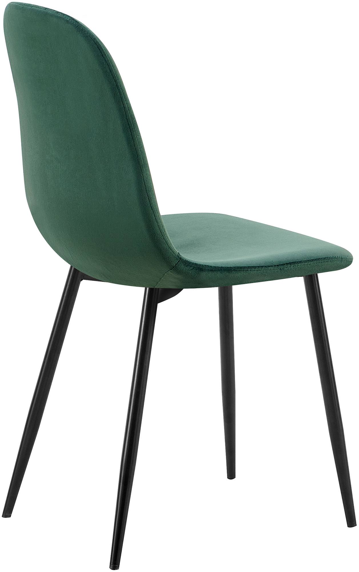4er Set Esszimmerstuhl Baxter Samt