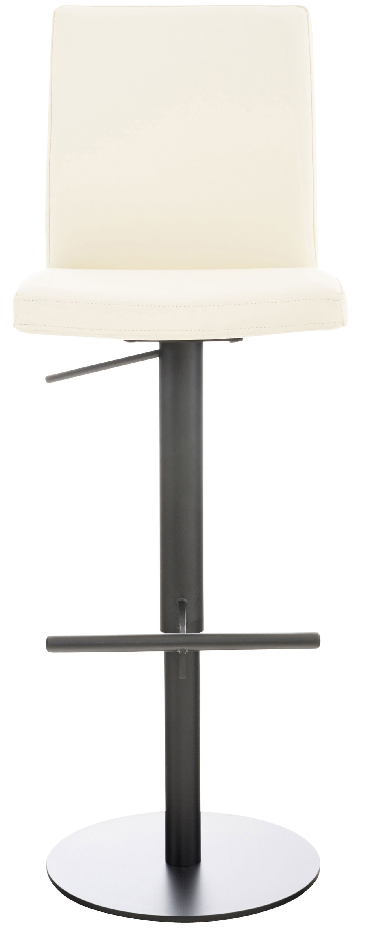 Barhocker Cadiz Kunstleder schwarz