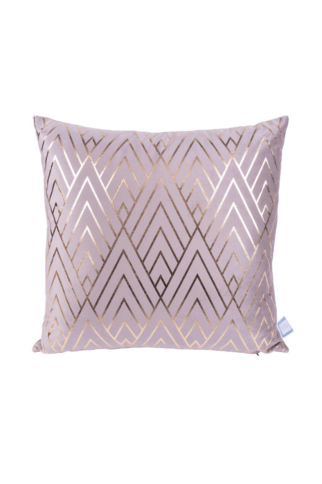 Deko-Kissen Dekokissen Prisma 225 2er-Set Taupe / Gold