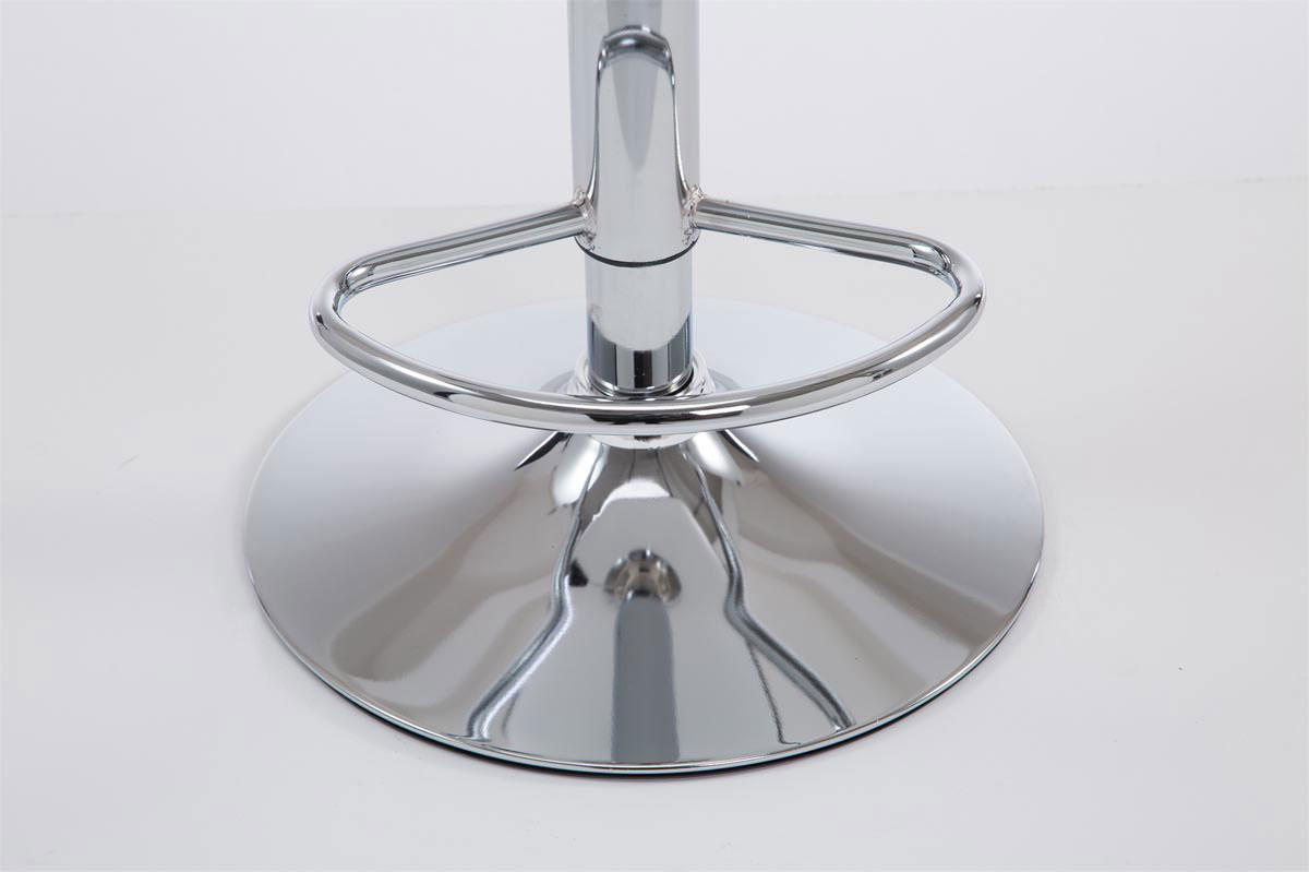 2er Set Barhocker Las Vegas V2 Kunstleder chrom